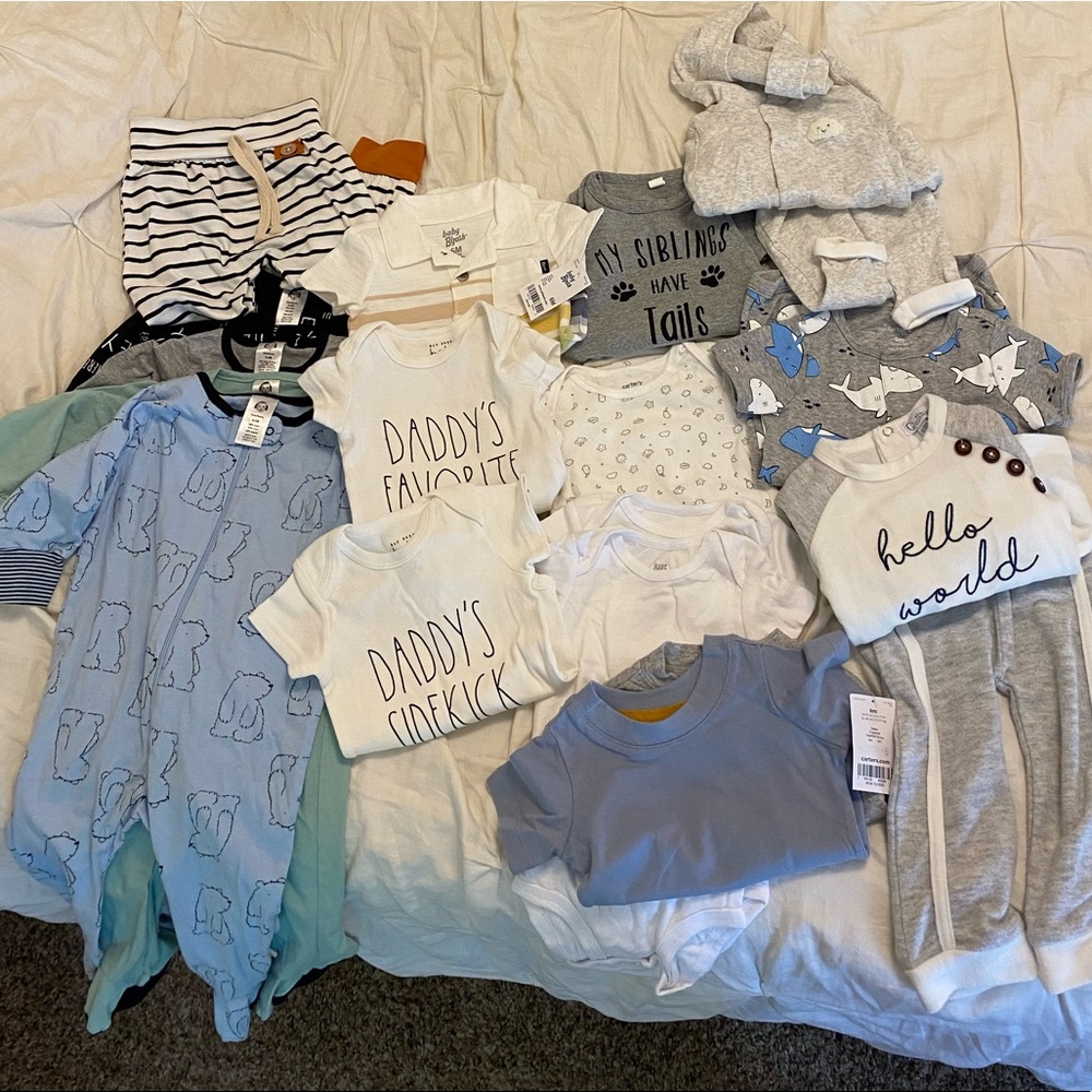 6-9 month NEW baby boy clothes